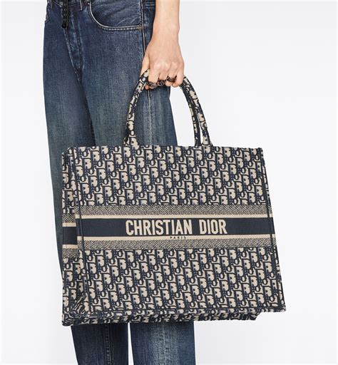 dior tote used|christian Dior book tote personalized.